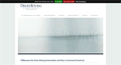 Desktop Screenshot of dreier-boeving.de